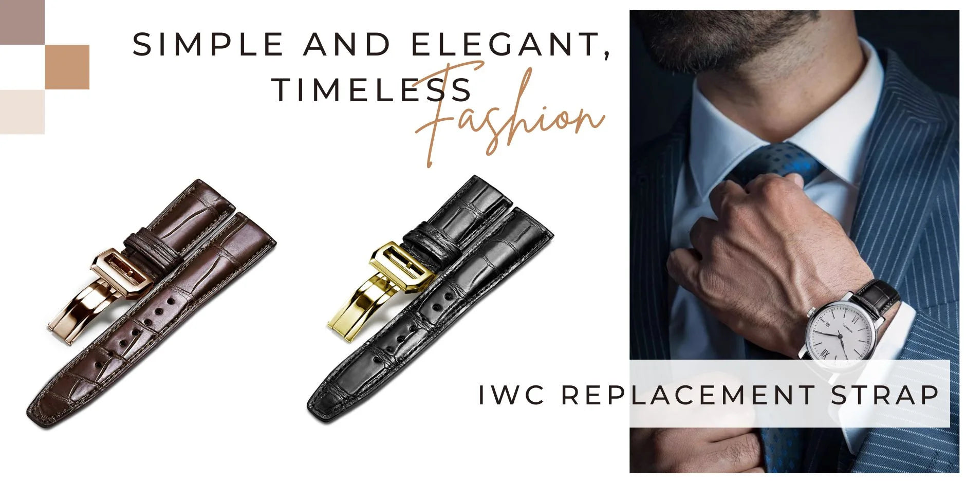 Iwc leather strap price best sale